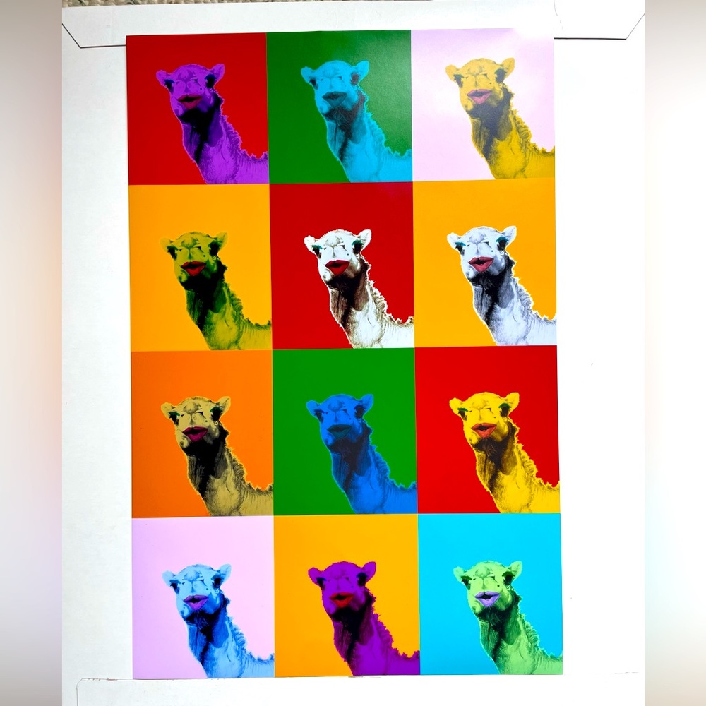 Colourful Camel 🐪 Print
